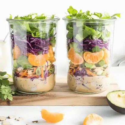 SALADA REFRESCANTE + MOLHO CÍTRICO